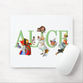 ALICE IM WUNDERLAND UND FREUNDE MOUSEPAD (Mit Mouse)