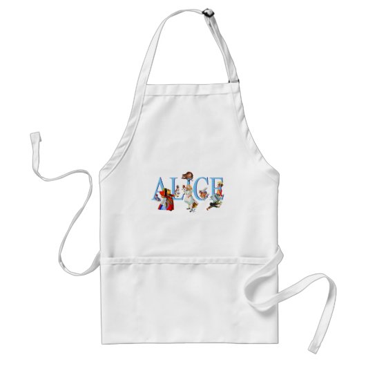 ALICE IM WUNDERLAND UND FREUNDE SCHÜRZE (Vorne)