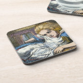 ALICE IM WUNDERLAND UNTERSETZER (Linke Seite)