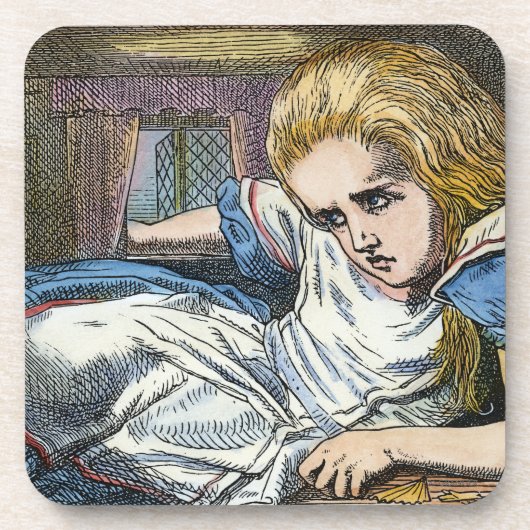 ALICE IM WUNDERLAND UNTERSETZER (Vorderseite)