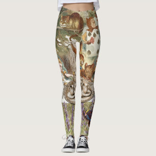 Alice im Wunderland Verrückte Teeparty Leggings