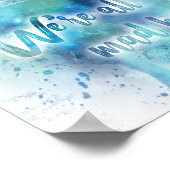 Alice im Wunderland Vertikal drucken Poster (Ecke)