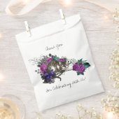 Alice im Wunderland Vintag Cat Wedding Geschenktütchen (Ausgeschnitten)