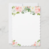 Alice im Wunderland Vintag Teekanne Einladung (Rückseite)