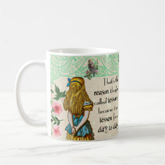 Alice im Wunderland, Vintage Kaffeetasse