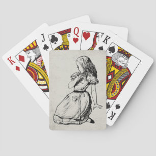 Alice im Wunderland Vintage Spielkarten