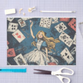 Alice im Wunderland Vintager Schlüssel Seidenpapier (Handwerk)