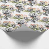 Alice im Wunderland-Vintages Geschenkpapier (Ecke)