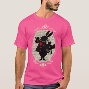 Alice im Wunderland Vintages Kaninchen T-Shirt