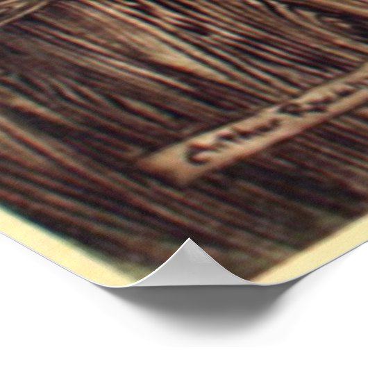 Alice im Wunderland von Arthur Rackham Poster (Ecke)