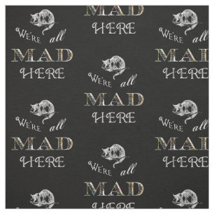 Alice im Wunderland von Cheshire Cat Mad Stoff