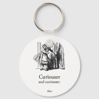 Alice im Wunderland von Kuriouser und Kuriouser Schlüsselanhänger