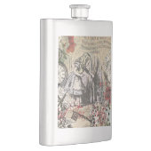 Alice im Wunderland Vorhang Classic Art Flachmann (Rechts)