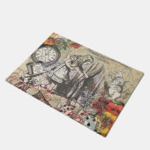 Alice im Wunderland Vorhang Classic Art Fußmatte (Schrägansicht)