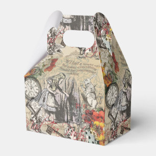 Alice im Wunderland Vorhang Classic Art Geschenkschachtel