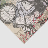 Alice im Wunderland Vorhang Classic Art Seidenpapier (Ausschnitt)