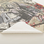 Alice im Wunderland Vorhang Classic Art Sherpadecke (3/4)