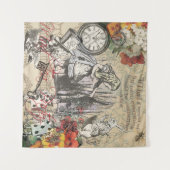 Alice im Wunderland Vorhang Classic Art Wandteppich (Vorderseite (Horizontal))