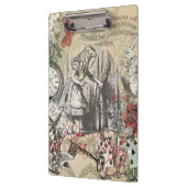 Alice im Wunderland Vorhang Unsinn Klemmbrett (Links)