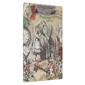 Alice im Wunderland Vorhang Unsinn Klemmbrett (Rechts)