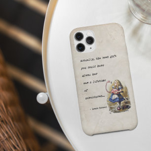 Alice im Wunderland W/Flamingo Adventure Quote Case-Mate iPhone Hülle