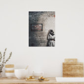 ALICE IM WUNDERLAND & "WARUM WÜRDEST DU VERLASSEN" POSTER (Küche)