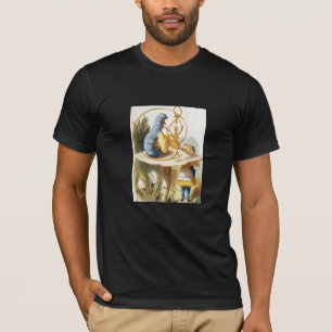 Alice im Wunderland Wasserpfeife rauchende Raupe T-Shirt