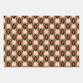 Alice im Wunderland Weihnachten Geschenkpapier Set (Vorderseite 2)