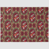 Alice im Wunderland Weihnachten Seidenpapier (Vorderseite)