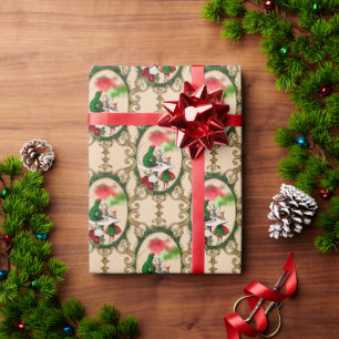 Alice im Wunderland Weihnachtspapier Geschenkpapier