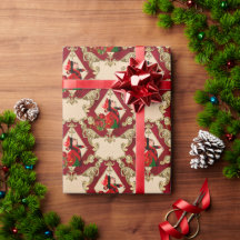 Alice im Wunderland Weihnachtswrapping Paper