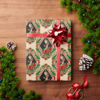 Alice im Wunderland Weihnachtswrapping Paper Geschenkpapier