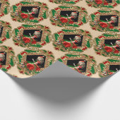 Alice im Wunderland Weihnachtswrapping Paper Geschenkpapier (Ecke)