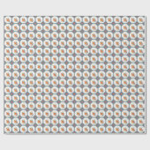 Alice im Wunderland-Weiß-Kaninchen Geschenkpapier (Flach)