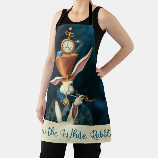 Alice im Wunderland Weiße Kaninchen Schürze (InSitu)