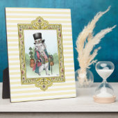 Alice im Wunderland Weiße Kaninchenkleidung Fotoplatte (Seite)