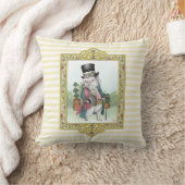 Alice im Wunderland Weiße Kaninchenkleidung Kissen (Decke)