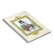 Alice im Wunderland Weiße Kaninchenkleidung Notizblock (Rechte Seite)