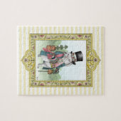 Alice im Wunderland Weiße Kaninchenkleidung Puzzle (Horizontal)