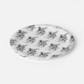 Alice im Wunderland Weißer Kaninchenpapier Teller (Schrägansicht)