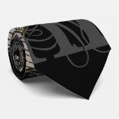 Alice im Wunderland-weißer RitterGrunge (Single) Krawatte (Gerollt)