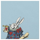 Alice im Wunderland-weißes Kaninchen-feenhafte Stoff (Nahaufnahme)