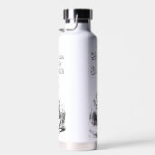 Alice im Wunderland Weißes Kaninchen mit Uhren Trinkflasche (Rechts)