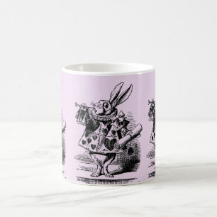 Alice im Wunderland Weißes Kaninchen Ostern Kaffeetasse