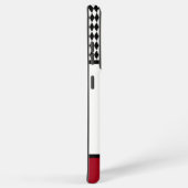 Alice im Wunderland Weißes Rotkaninchen mit Trumpe Samsung Galaxy Hülle (Rechte Seite)