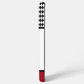 Alice im Wunderland Weißes Rotkaninchen mit Trumpe Samsung Galaxy Hülle (Linke Seite)