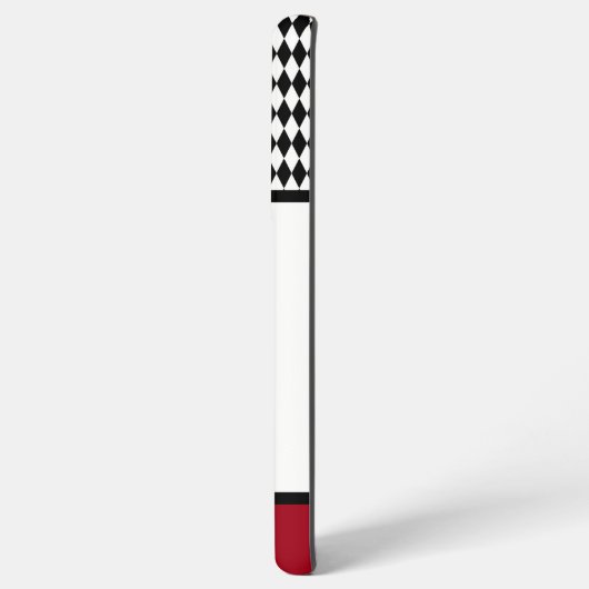 Alice im Wunderland Weißes Rotkaninchen mit Trumpe Samsung Galaxy Hülle (Linke Seite)