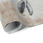 Alice im Wunderland Weißkaninchen Geschenkpapier (Rolleneckpunkt)