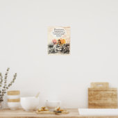 Alice im Wunderland "Welt meines eigenen" Poster (Küche)