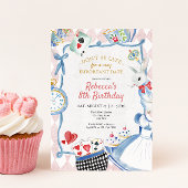 Alice im Wunderland Whimsical Birthday Einladung